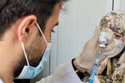 اجرای طرح واکسیناسیون کرونا در محل پژوهشکده علوم دندانپزشکی دانشگاه علوم پزشکی تهران 